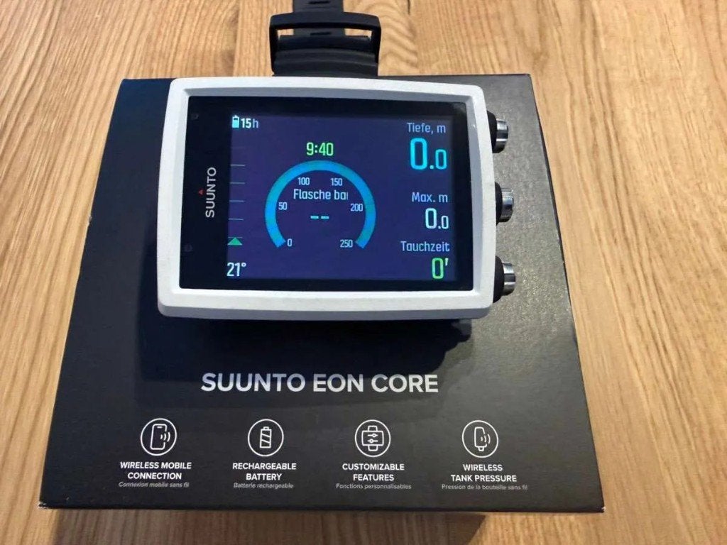 Suunto EON Core duikcomputer, Watersport en Boten, Duiken, Verzenden, Zo goed als nieuw, Duikcomputer