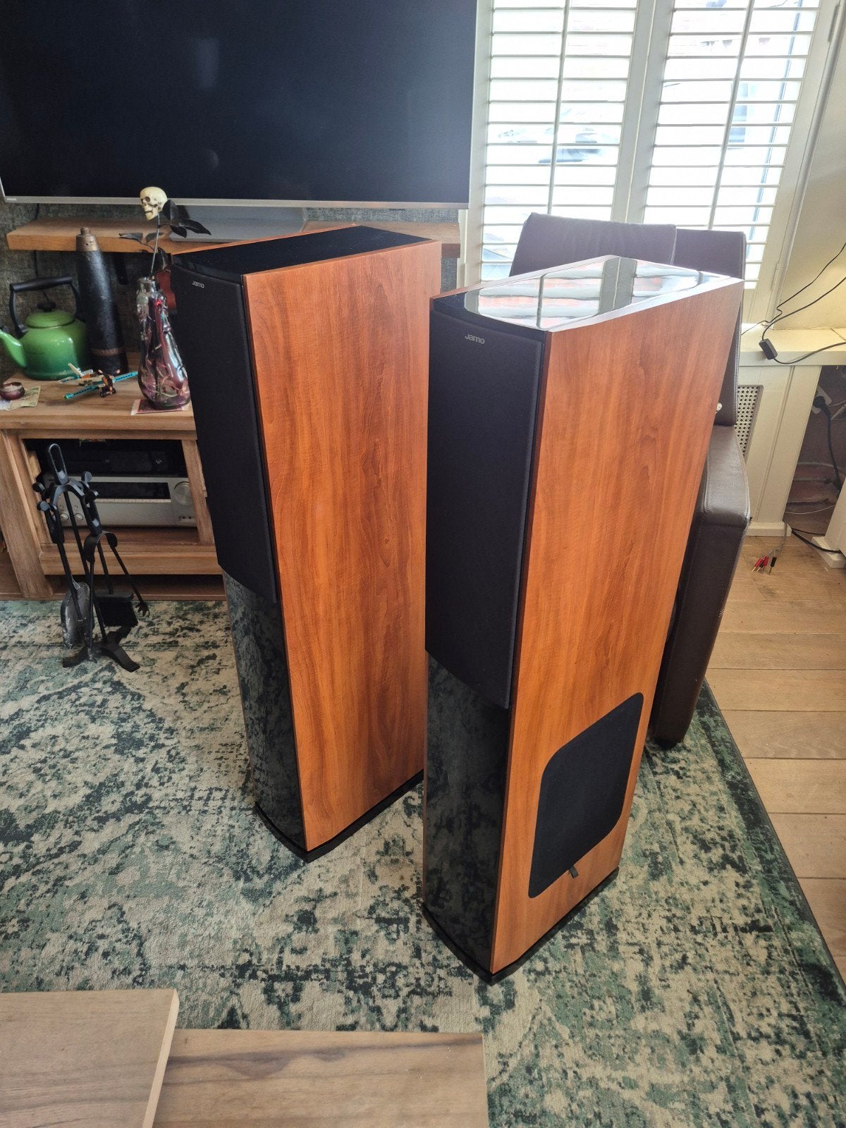Jamo S 606 Vloerstaande Luidsprekers., Audio, Tv en Foto, Luidsprekers, Ophalen, 120 tot 150 watt, Speakerset, Jamo