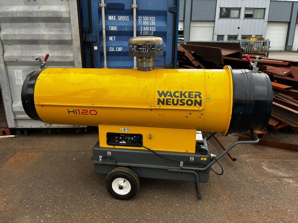 Wacker Neuson HI120 mobiele diesel-luchtverhitter, Doe-het-zelf en Verbouw, Ophalen, Beekerheide 20, 5741 HC Beek en Donk, Klantenservice@hevutools.nl