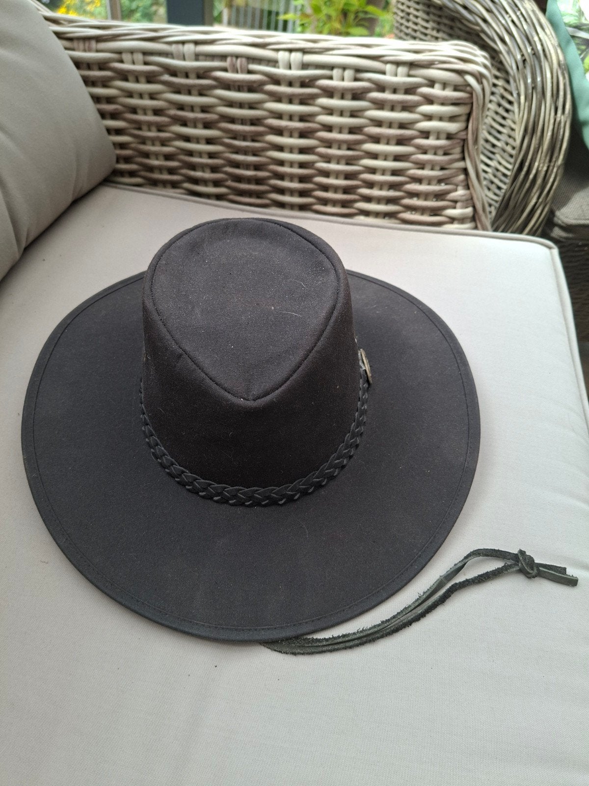 Jacaru Cowboyhoed - Zwart, 56 of 57 cm (M, 7 of 7⅛ inch), Hoed, Ophalen of Verzenden, Jacaru