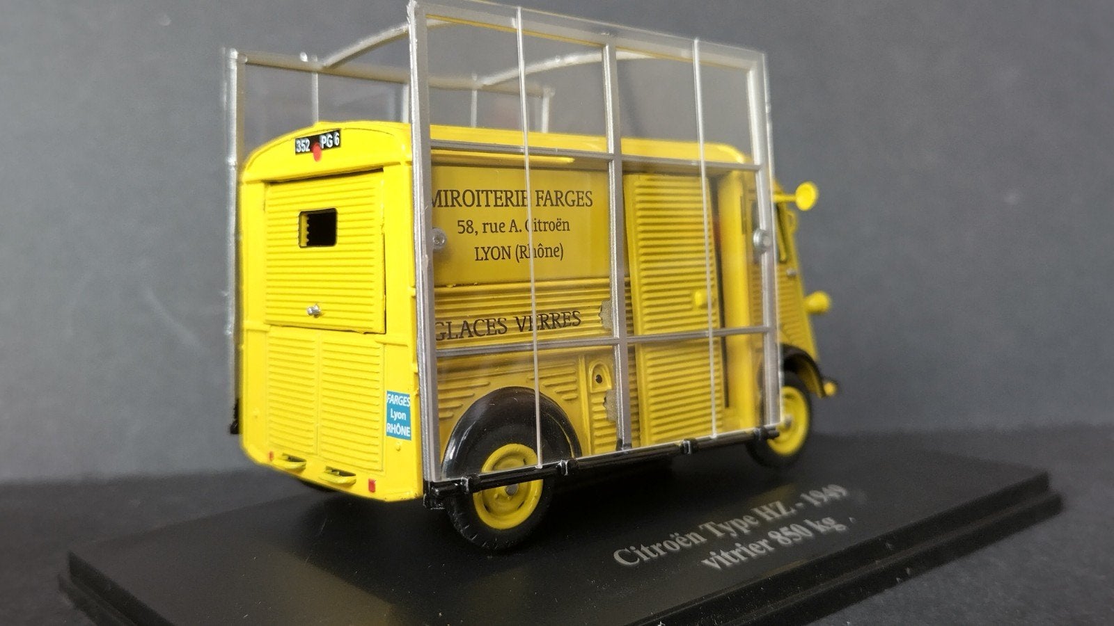 Citroen HZ 1949 glas wagen Mirrortier  1:43 Eligor Pol, Overige merken, Auto, ., Nieuw
