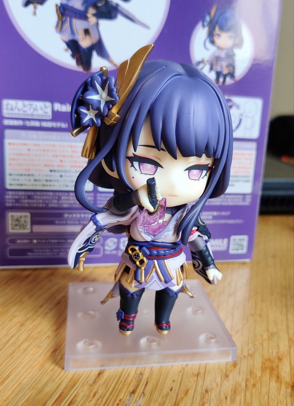 Genshin Impact Raiden Shogun nendoroid anime figure, Ophalen of Verzenden, Zo goed als nieuw