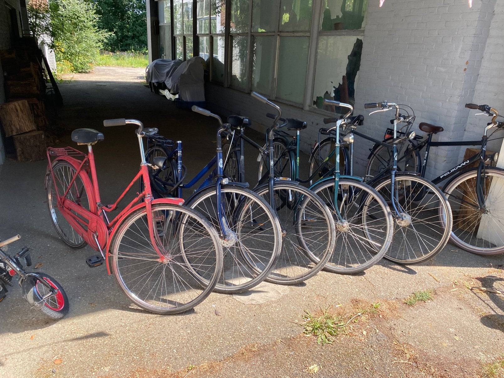 Partij fietsen 30 stuks opknappers, Ophalen, Gebruikt