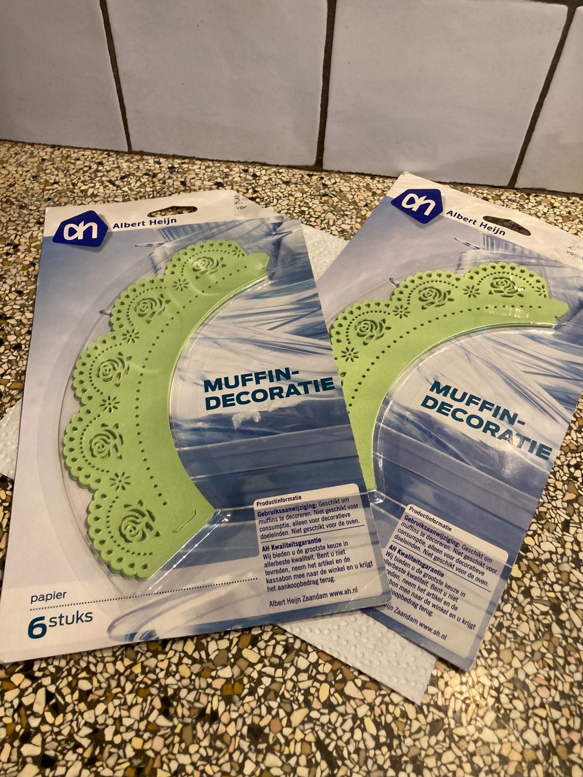 Muffin decoratie, Ophalen of Verzenden, Nieuw, Taarten, Bakvorm