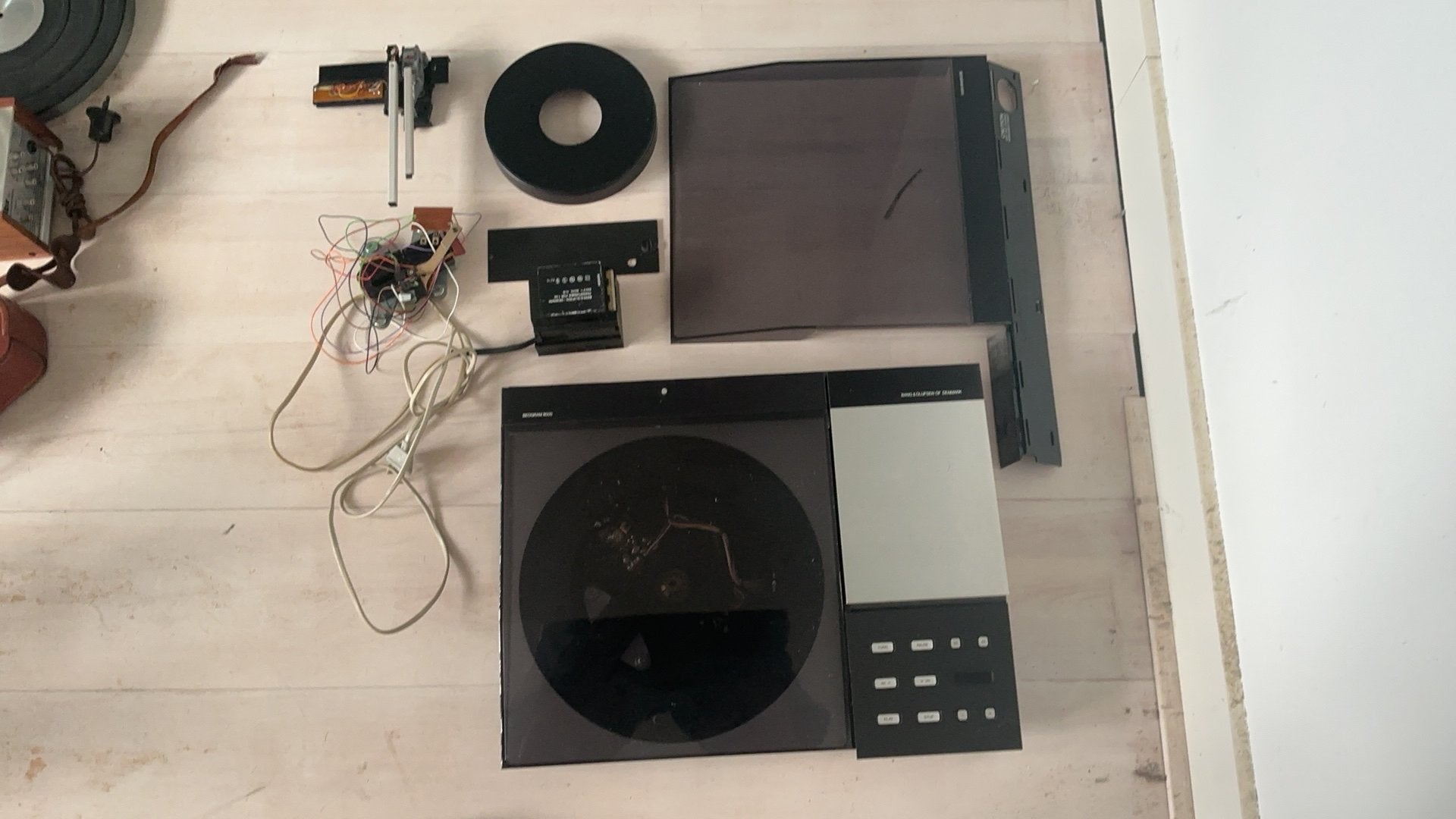 B&O Beogram 8000 onderdelen, Audio, Tv en Foto, Platenspelers, Ophalen, Niet werkend, Platenspeler-onderdeel, Overige merken