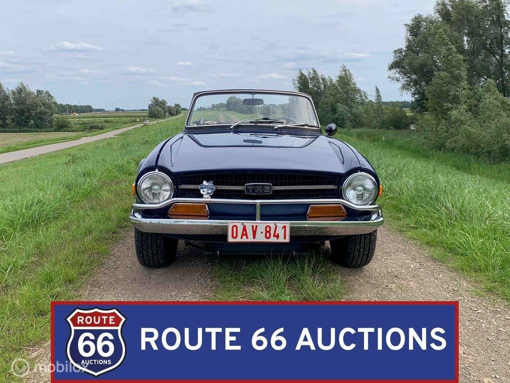 Triumph TR6 | 1970 | Route 66 Auctions, Overige carrosserieën, Triumph, Zwart, Bedrijf