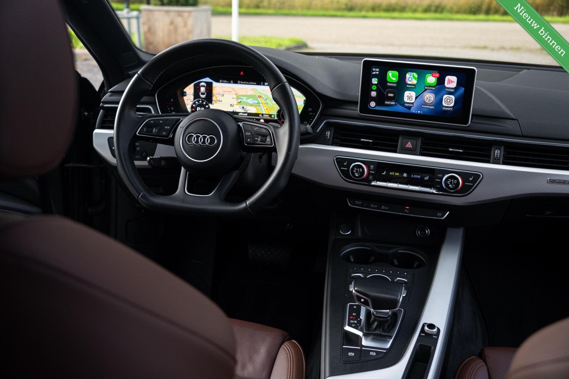 Audi A5 Sportback 2.0 TFSI 252PK MHEV Quattro Sport S-Line|2, Auto's, Automaat, Dealer onderhouden, 15 km/l, Gebruikt