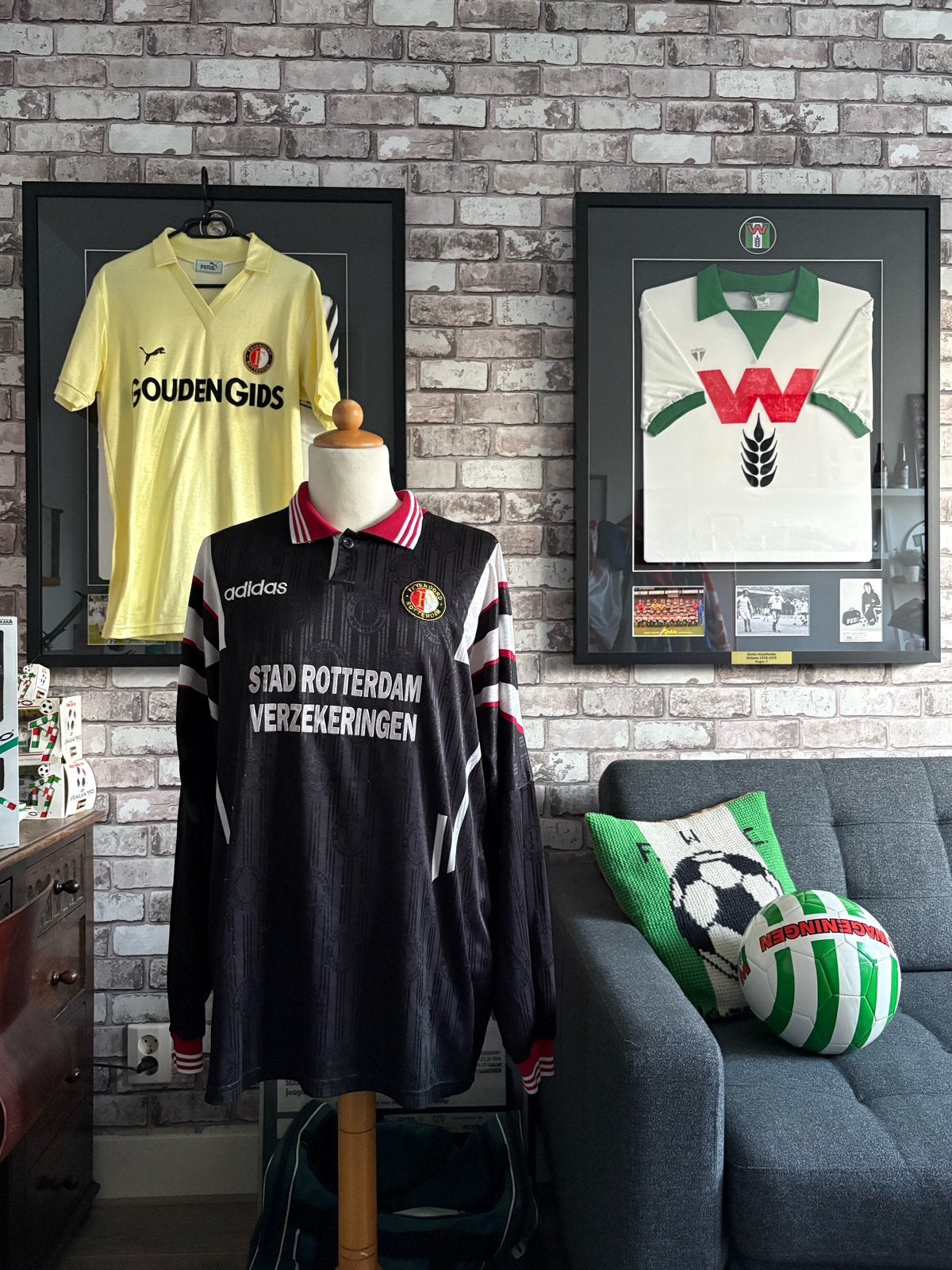 Match issued voetbalshirt Feyenoord Jean Paul van Gastel, Verzenden, Zo goed als nieuw, Feyenoord, Shirt
