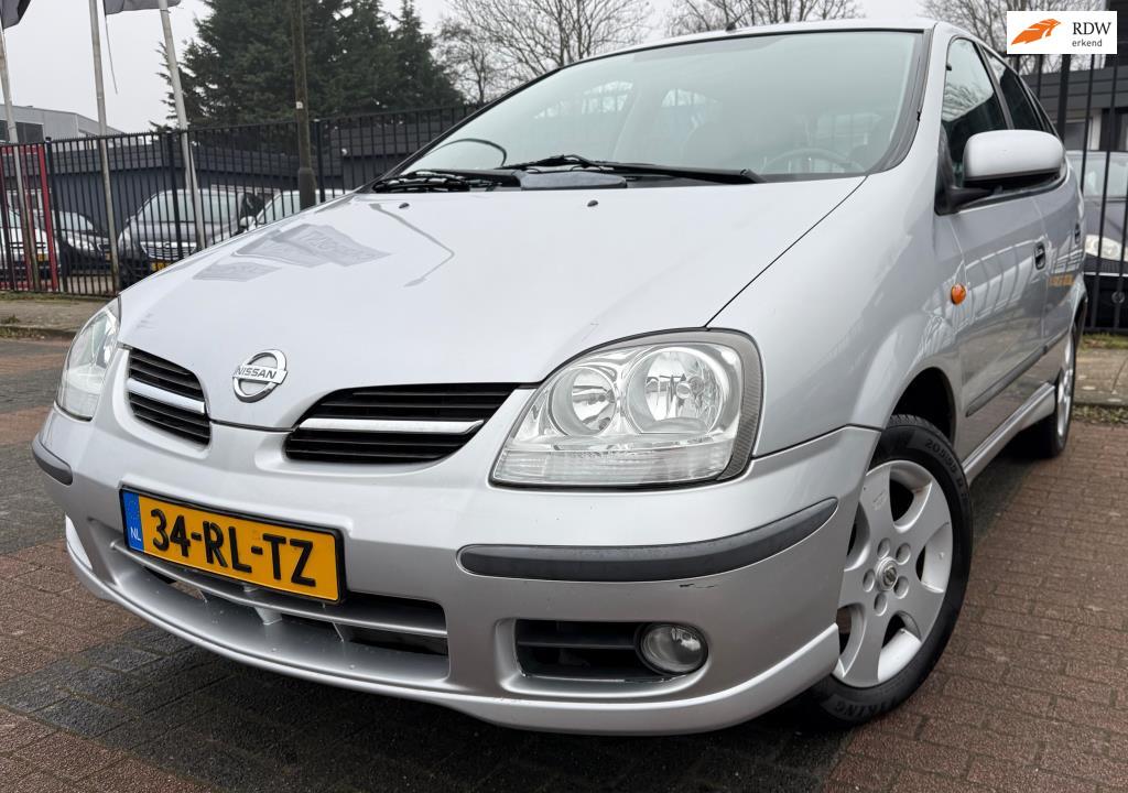Nissan Almera Tino 1.8 Tekna/CAMERA/NAP/TREKHAAK/APK, Auto's, Nissan, 4 cilinders, Almera Tino, 116 pk, Origineel Nederlands