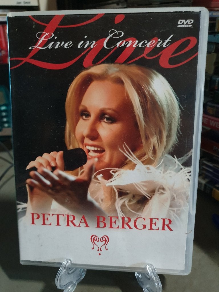 Petra Berger live in concert DVD, Alle leeftijden, Ophalen, Zo goed als nieuw