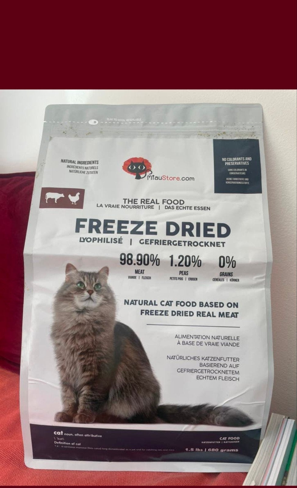 Gedroogde Kattenbrokken Miauwstore, Dieren en Toebehoren, Ophalen of Verzenden, Kat