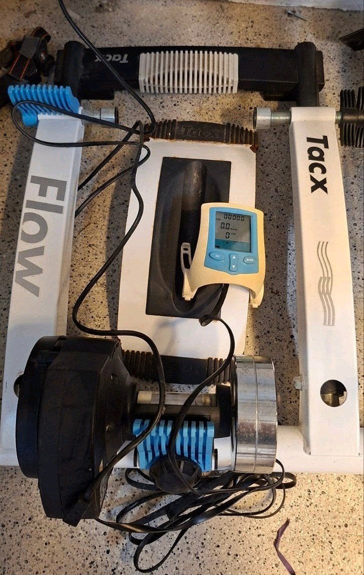 Tacx Flow met trainingswiel, Ophalen, Gebruikt, Overige typen