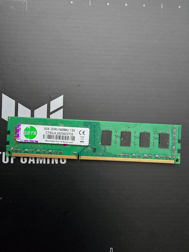 8GB DDR3 LDYN 8GB DDR3 1600mhz 1.5V Dextop, Ophalen of Verzenden, DDR3, Desktop