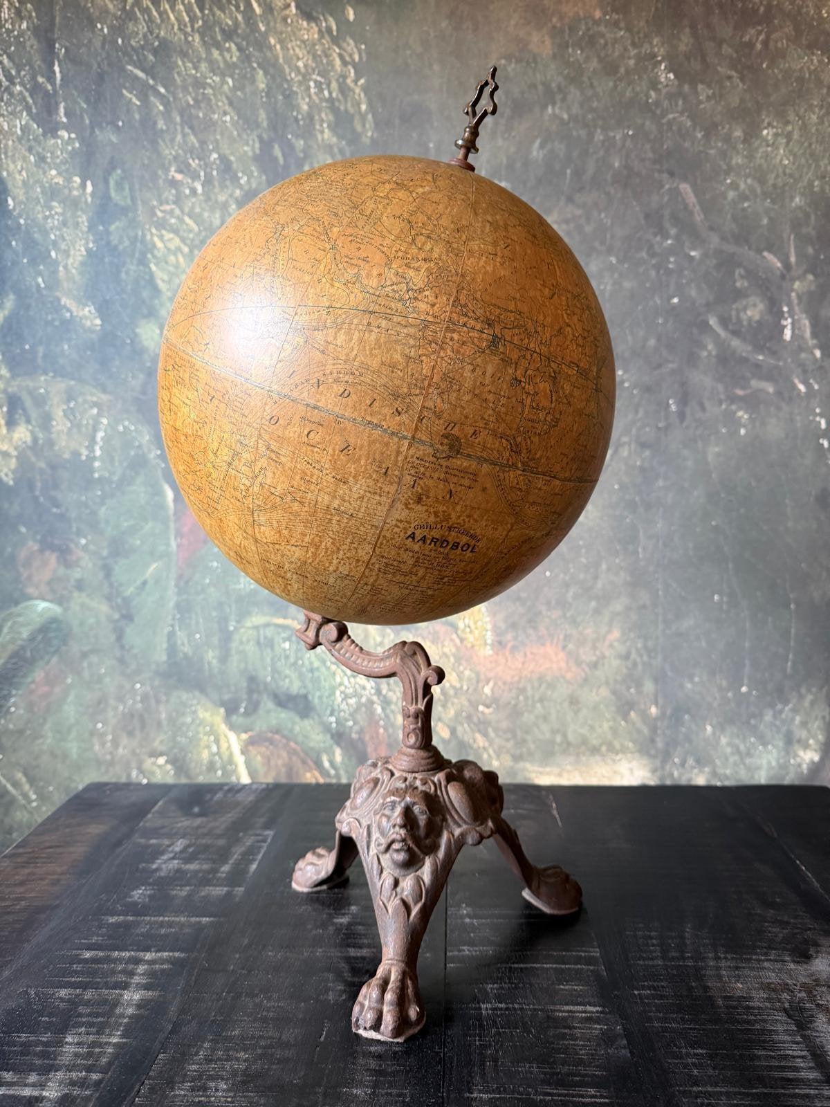 Wereldbol Globe Windels 1908, Ophalen