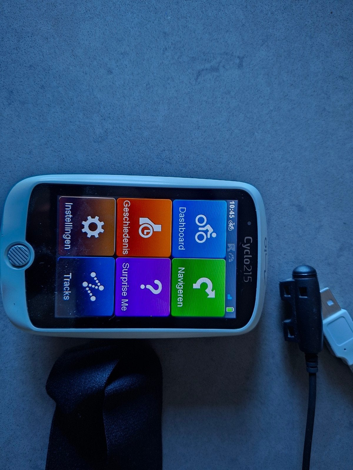 Mio Cyclo 215 HC Fietsnavigatie met hartslagsensor, Fietsen en Brommers, Fietsaccessoires | Fietscomputers, Ophalen of Verzenden