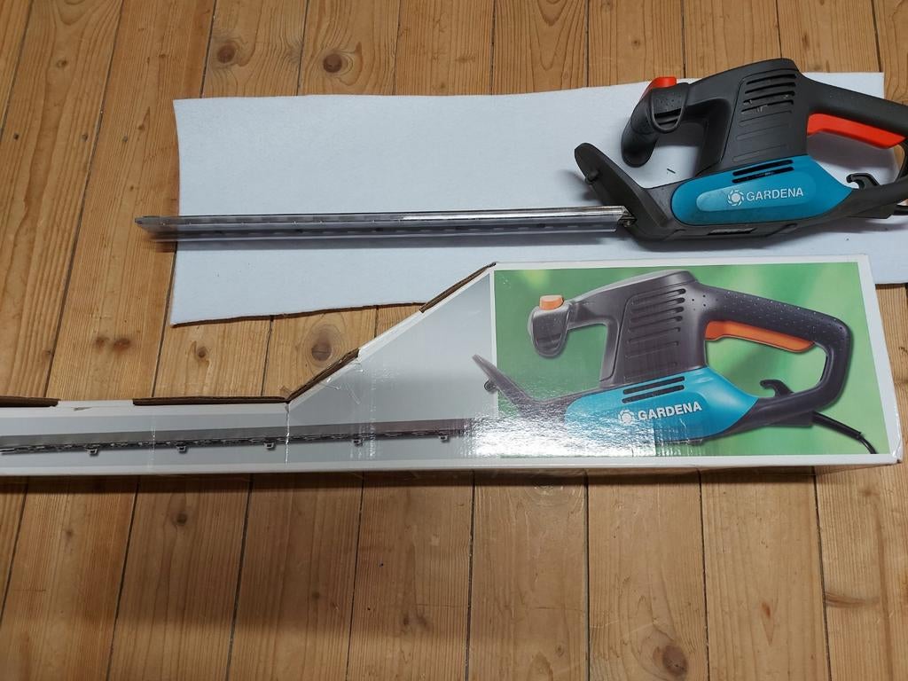 Gardena heggenschaar, Ophalen of Verzenden, Zo goed als nieuw, Elektrisch
