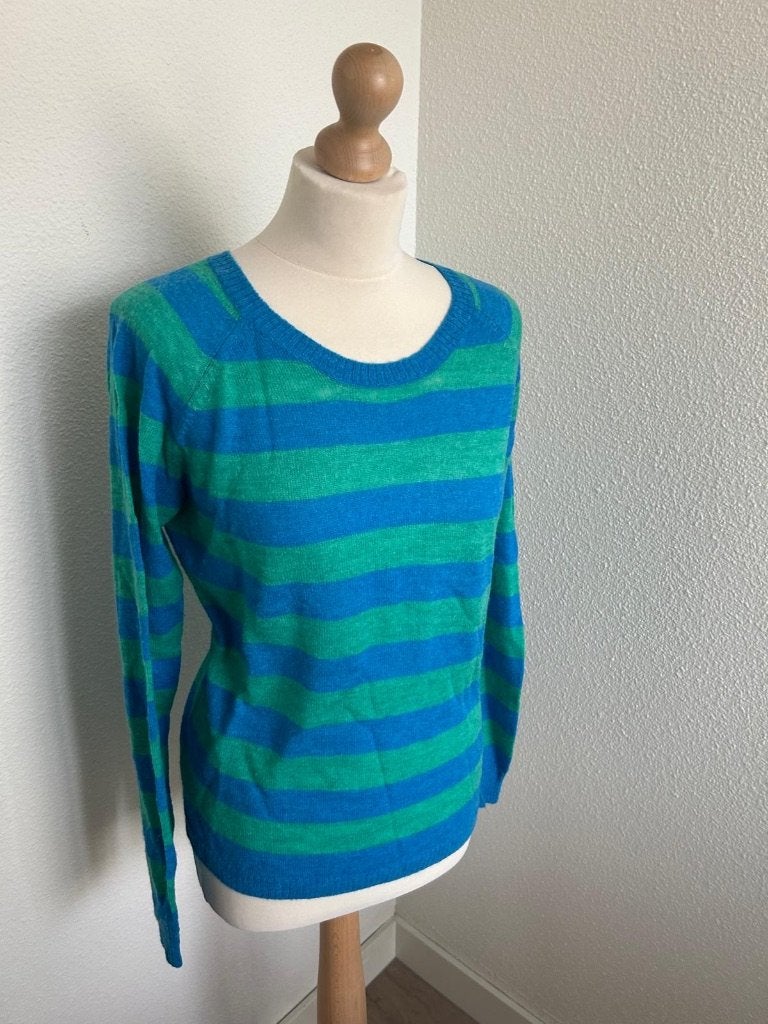 Fabienne Chapot maat XS gestreepte trui sweater 477, Blauw, Ophalen of Verzenden, Zo goed als nieuw, Fabienne Chapot