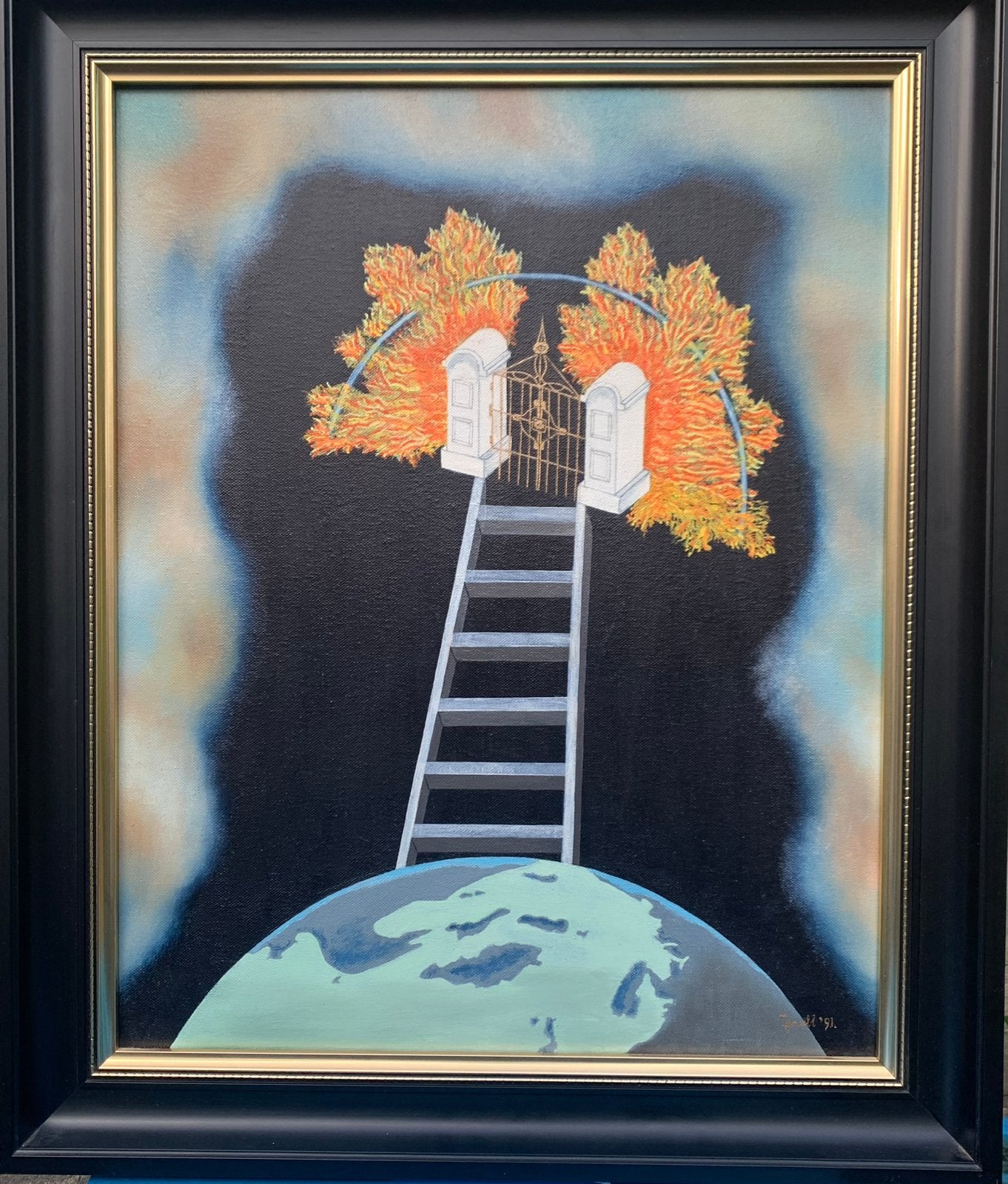 Schilderij, Ophalen