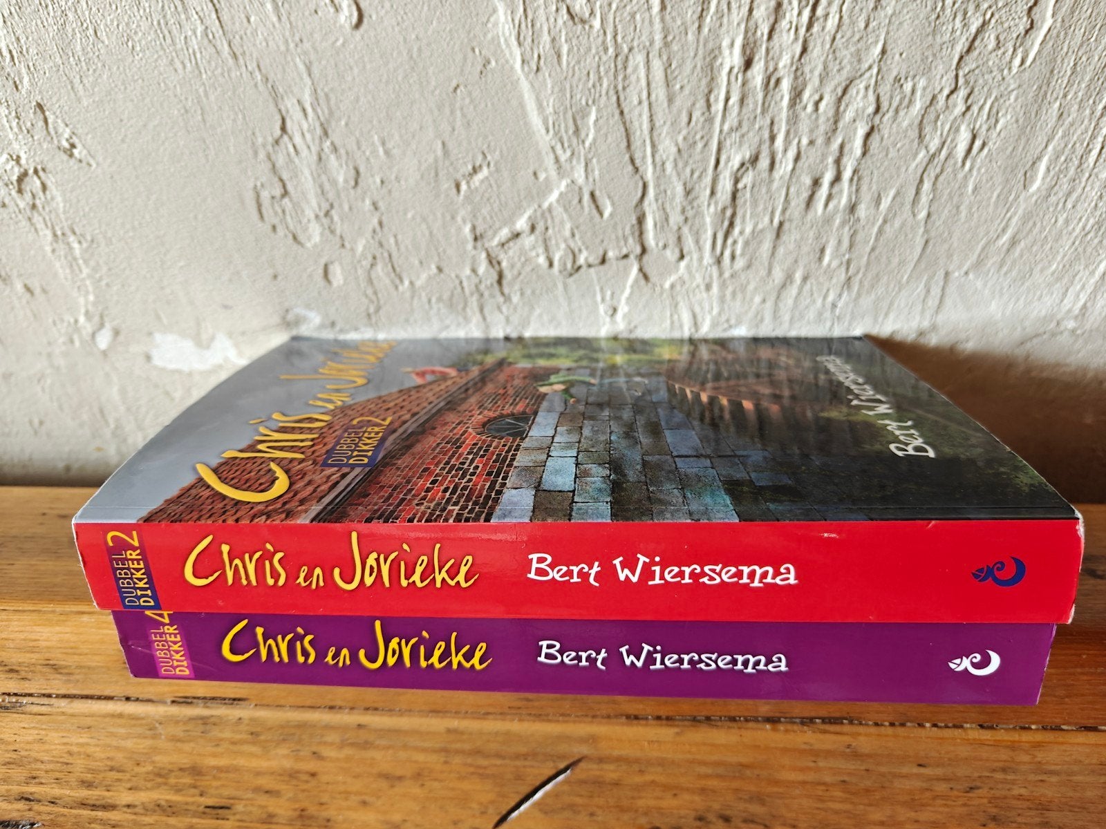 2 Dubbeldikkers van Chris en Jorieke serie., Boeken, Ophalen of Verzenden, Zo goed als nieuw