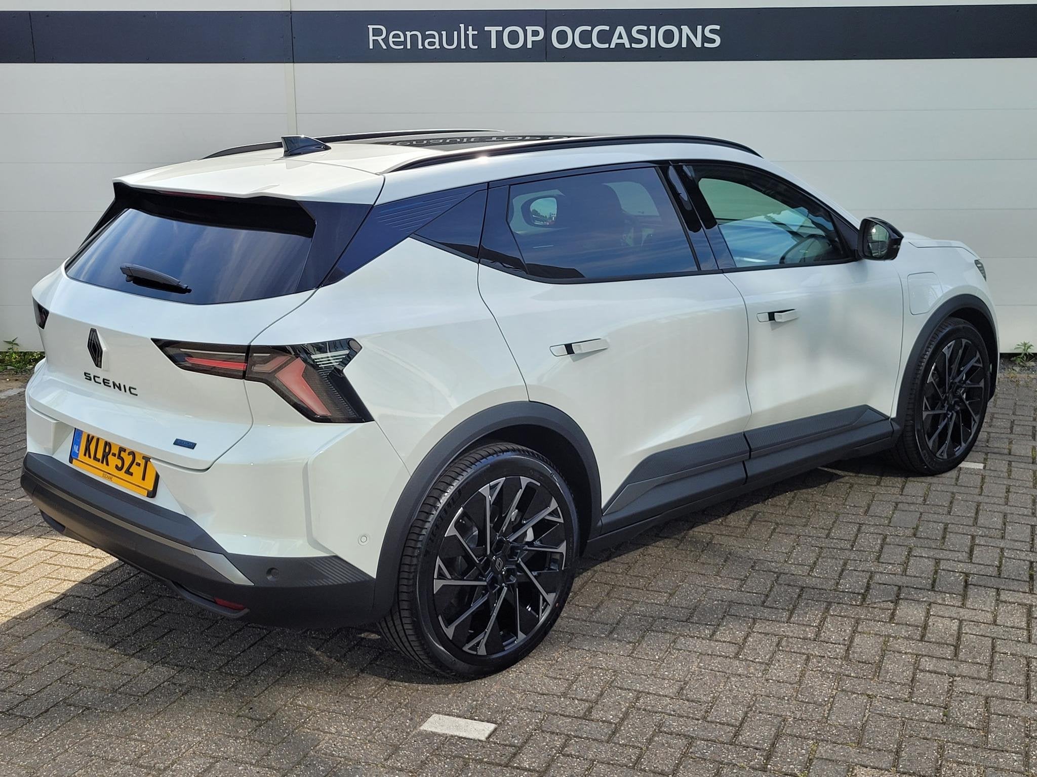 Renault Scenic E-Tech EV87 long range esprit Alpine | DEMO |, Huisgarantie, Met garantie (alle), Leder en Stof, Wit