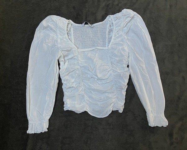 Leuke top Zara XS, Ophalen of Verzenden, Zo goed als nieuw, Korte mouw, Maat 34 (XS) of kleiner