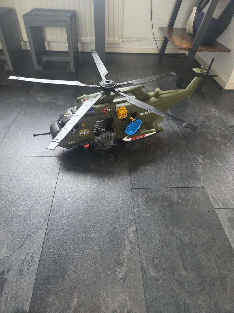 Soldier Force Air Command Combat Copter helikopter, Ophalen, Zo goed als nieuw