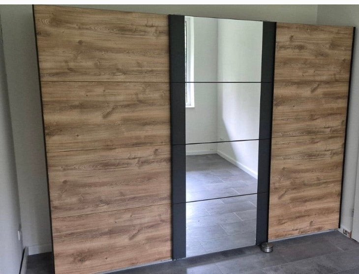 Luxe industriële kledingkast, Ophalen, Zo goed als nieuw, 50 tot 75 cm, 200 cm of meer