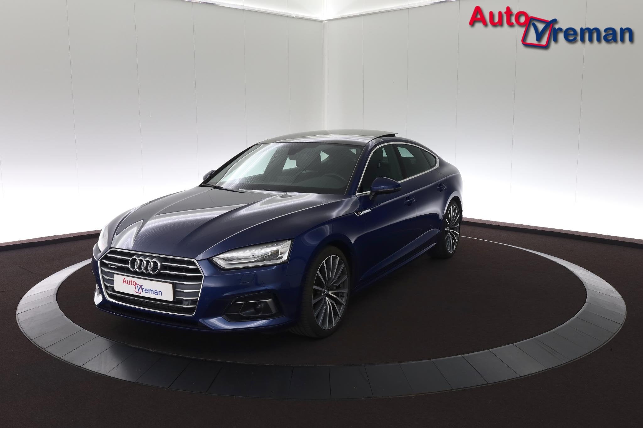 Audi A5 Sportback 2.0 TFSI quattro S tronic -S line / Pano /, Auto's, Audi, Gebruikt, 4 cilinders, Blauw, Bedrijf