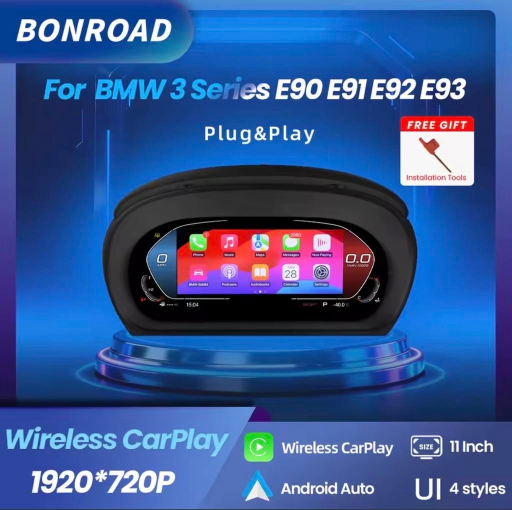 BMW E90/E91 Virtual Cockpit met CarPlay & Android Auto, Auto-onderdelen, Ophalen of Verzenden, Nieuw, BMW