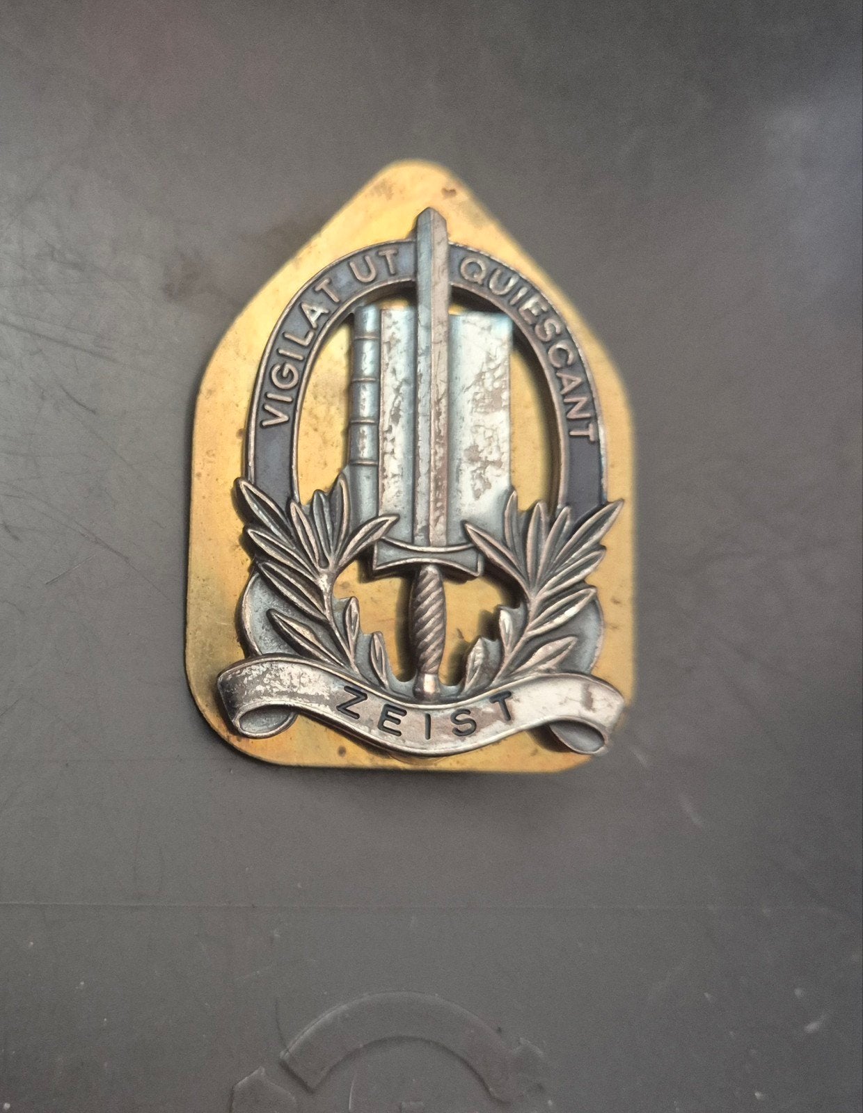Gempo korpsbrevet Zeist, Verzamelen, Militaria | Algemeen, Verzenden, Nederland, Embleem of Badge