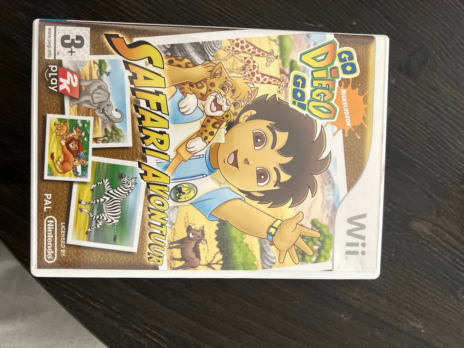 Go Diego Go! Safari Avontuur - Nintendo Wii, Avontuur en Actie, Gebruikt, 1 speler, Ophalen of Verzenden