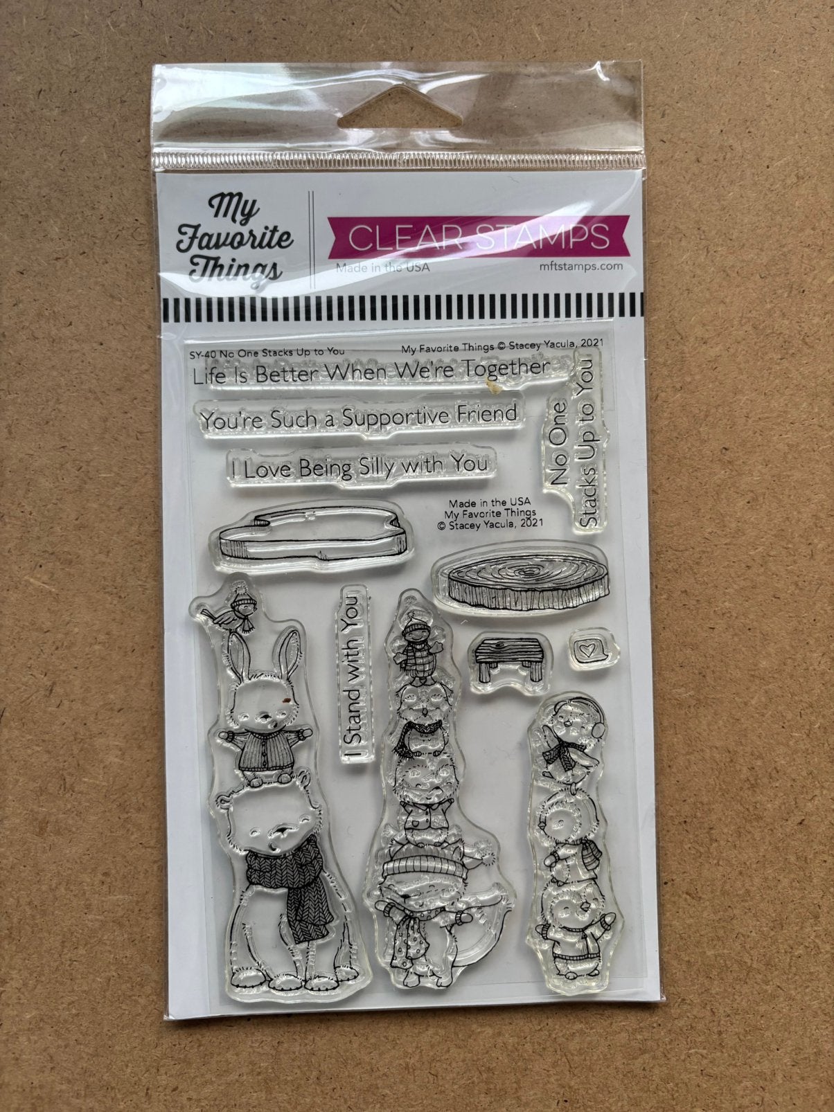 My favorite things stempels, Ophalen of Verzenden, Zo goed als nieuw, Clearstamp