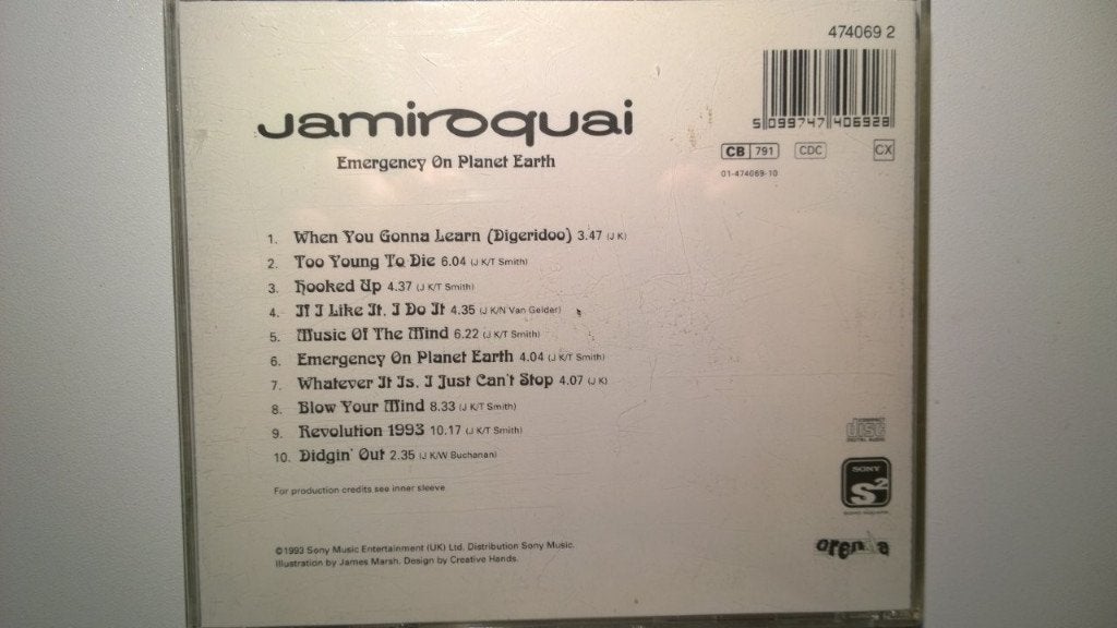 Jamiroquai - Emergency On Planet Earth, Ophalen of Verzenden, Zo goed als nieuw, Pop, Album