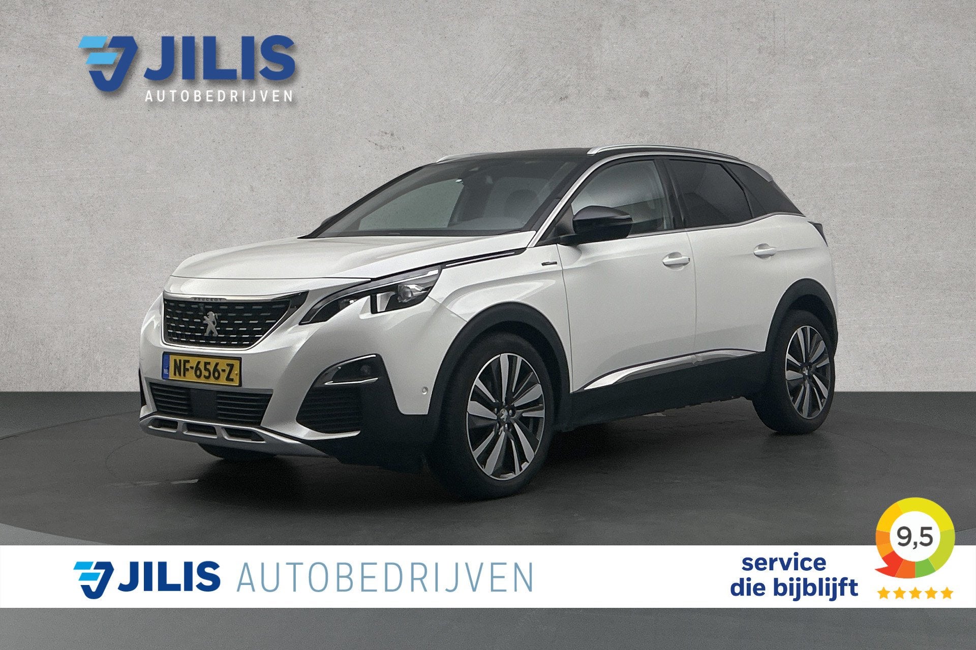 Peugeot 3008 1.2 PureTech GT Line | Half lederen bekleding |, Gebruikt, Euro 6, 1199 cc, Parkeersensor