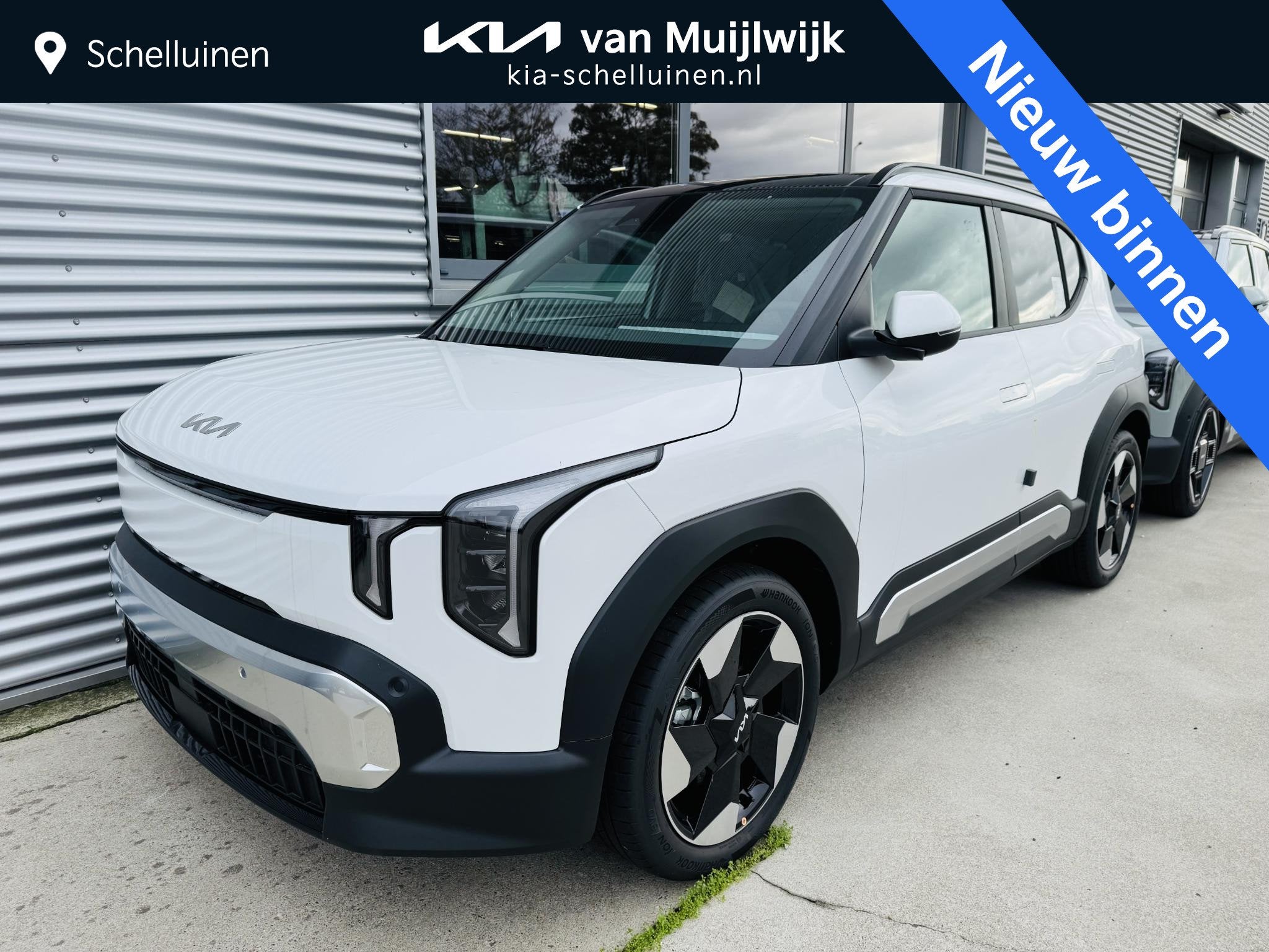 Kia EV2 Plus Advanced 42.2 kWh Rijklaar incl. Metallic lak |, Auto's, Stof, 1545 kg, Nieuw, SUV of Terreinwagen