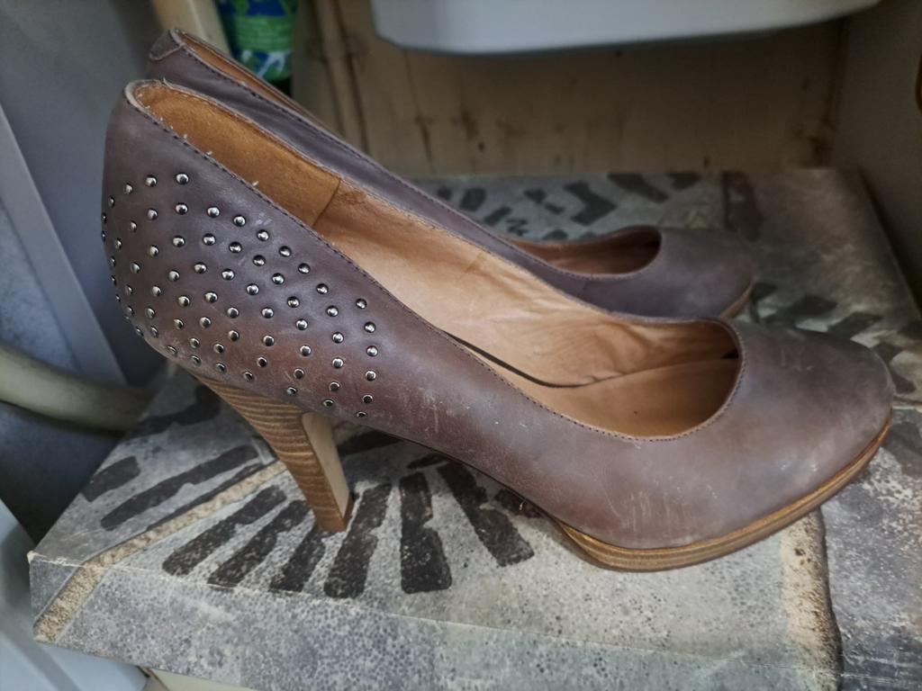 Punt schoen, Pumps, Bruin, Ophalen of Verzenden, 5th Avenue