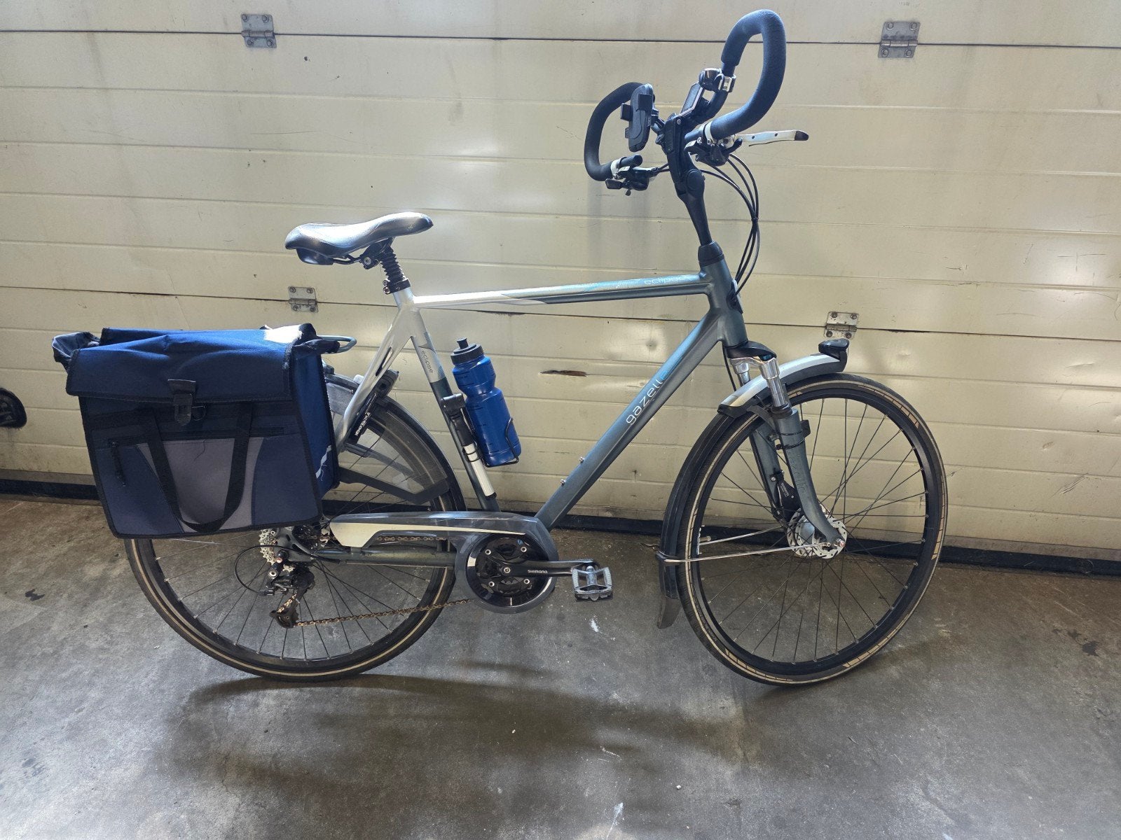 Nieuwstaat Gazelle Eclipse herenfiets, Ophalen, Zo goed als nieuw, Gazelle, Versnellingen