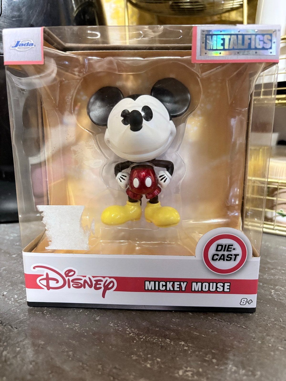 Metal Mickey Mouse Beeldje - Disney Metalfigs Die-Cast, Ophalen of Verzenden, Mickey Mouse, Nieuw, Beeldje of Figuurtje