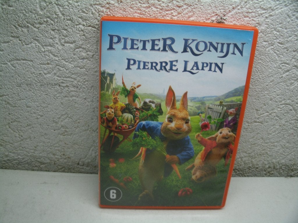 dvd 278k pieter konijn, Cd's en Dvd's, Alle leeftijden, Ophalen of Verzenden, Zo goed als nieuw, Europees