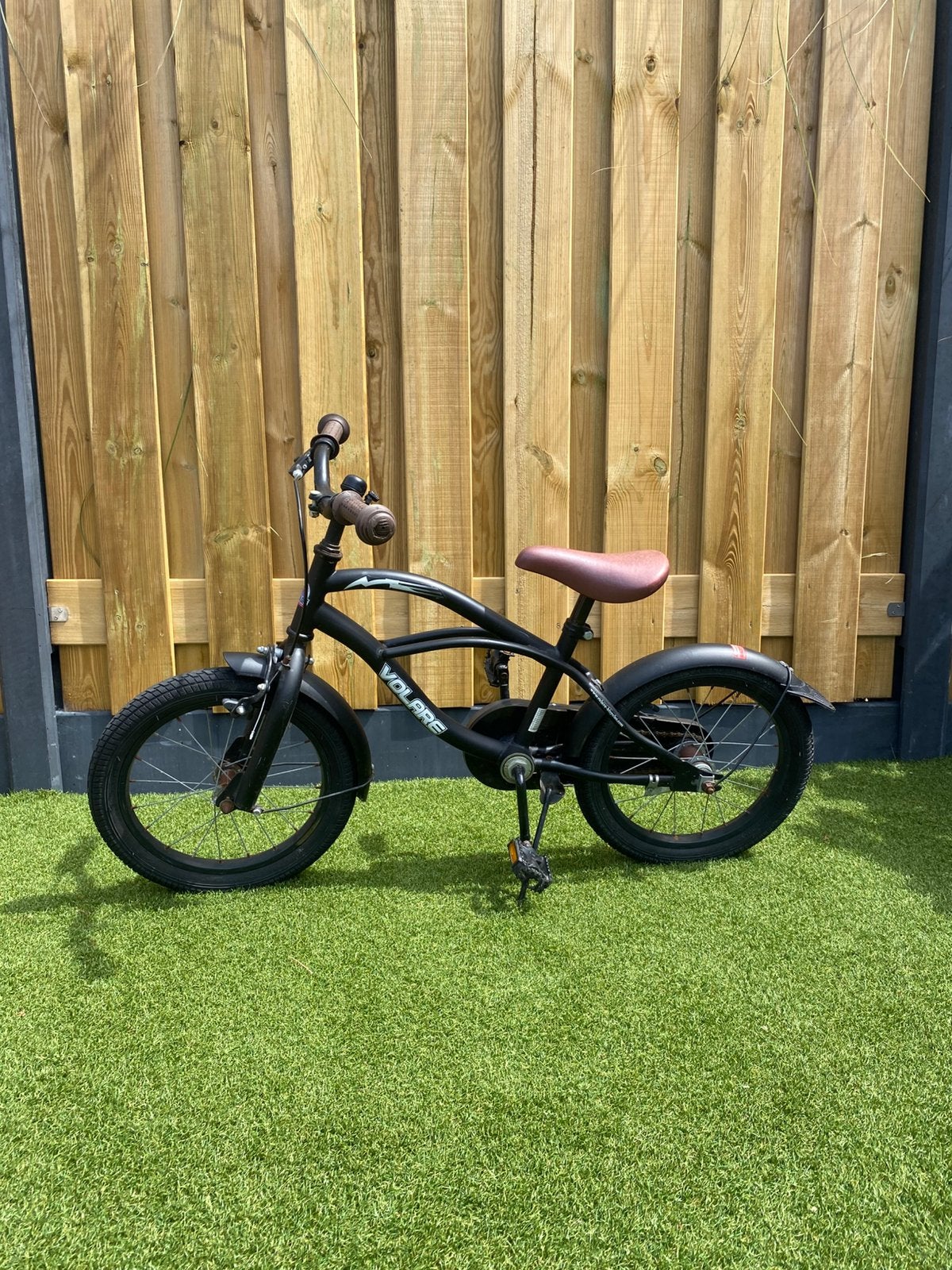 Mooie Volare kinderfiets 14 inch, Fietsen en Brommers, Ophalen, Terugtraprem, Gebruikt, Staal