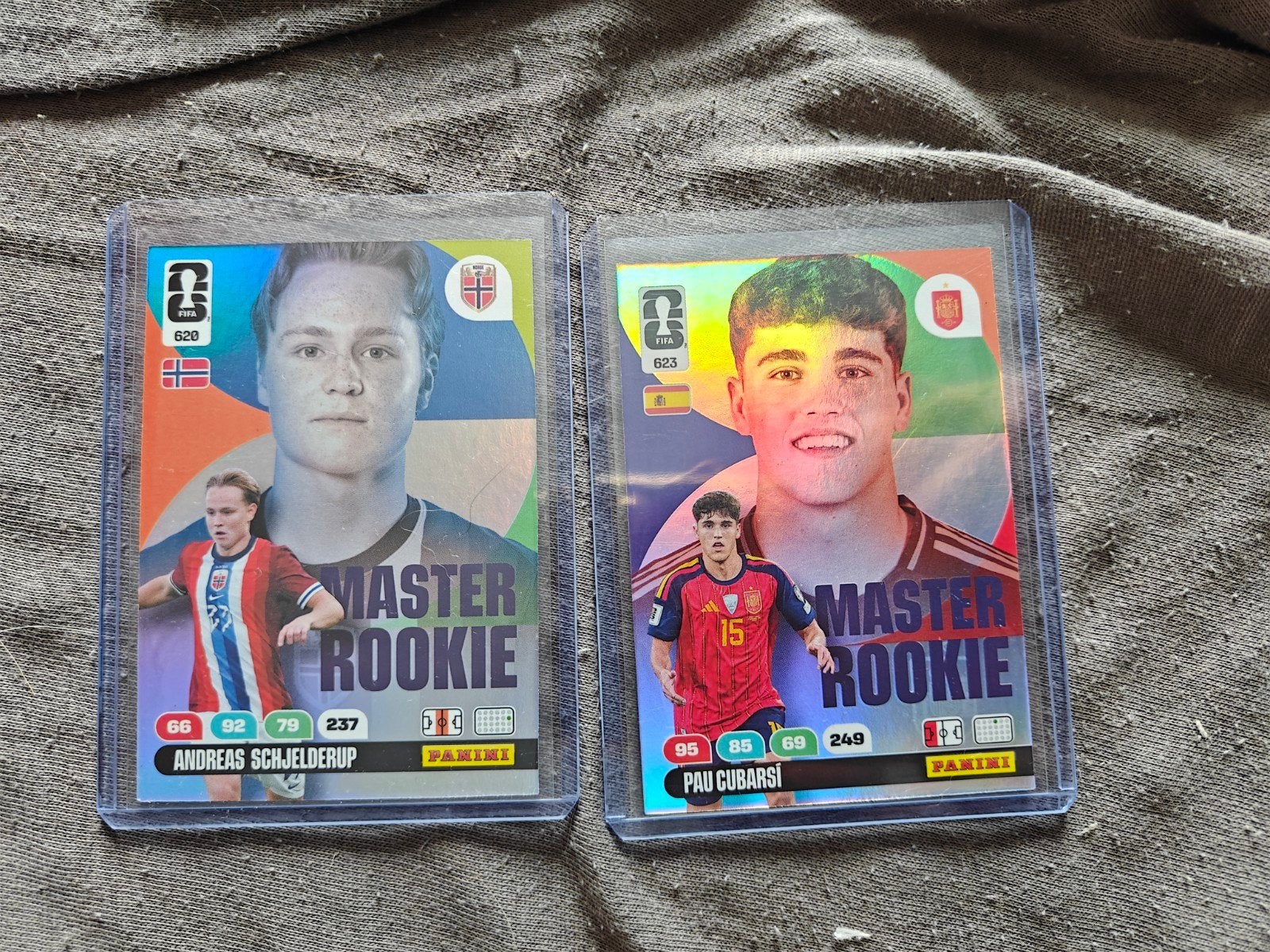 Panini FIFA 365 Master Rookie kaarten, Verzamelen, Ophalen of Verzenden, Zo goed als nieuw, Buitenlandse clubs, Spelerskaart