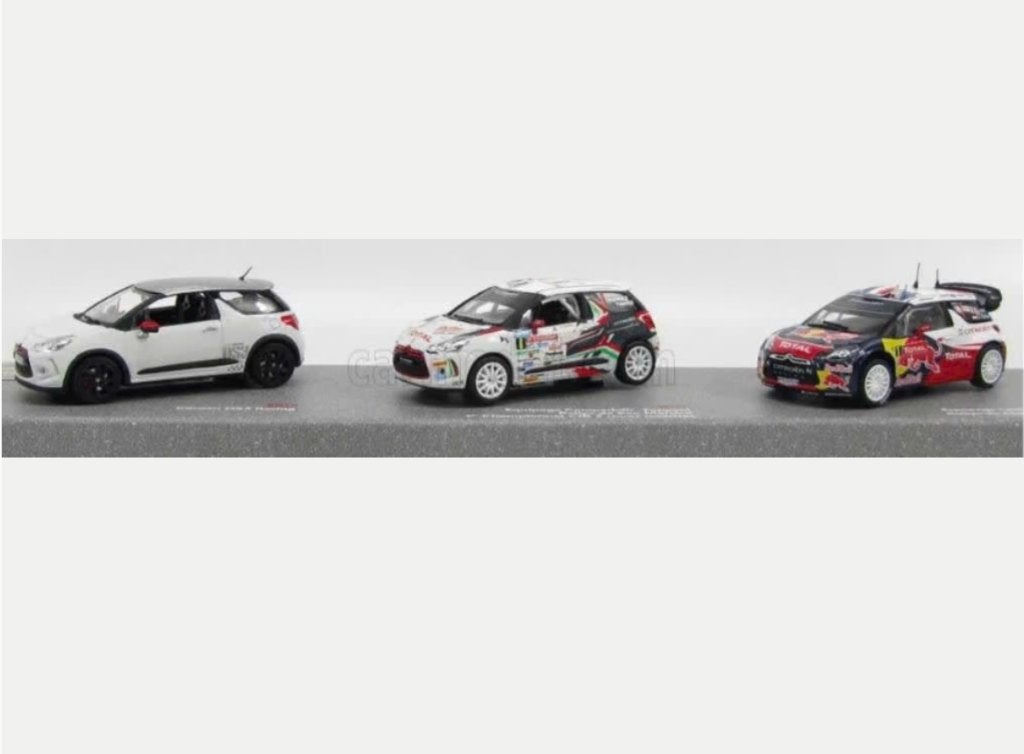 CITROEN Coffret '12 DS3 Racing / R3 / WRC schaal 1/43 155354, Verzenden, Nieuw, Auto, Overige merken