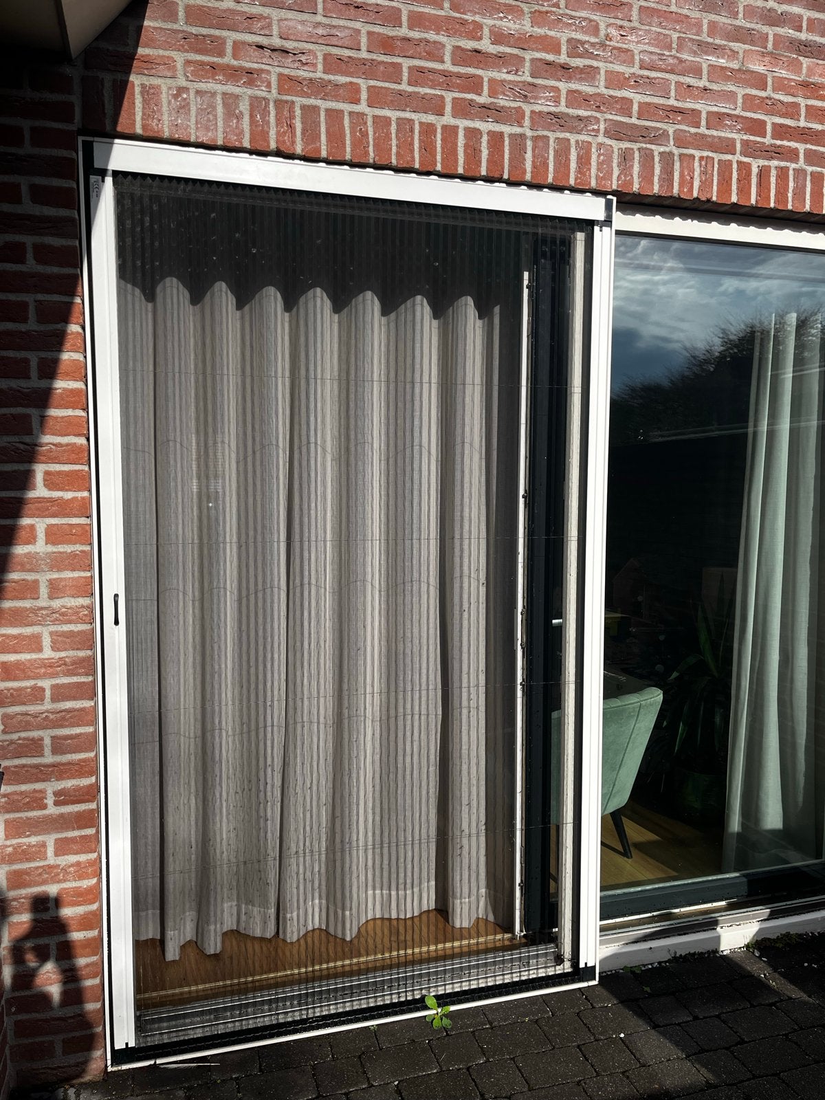 Hordeur Luxaflex Nederland - Zo goed als nieuw, Ophalen, Hordeur, Zo goed als nieuw, Schuifdeur