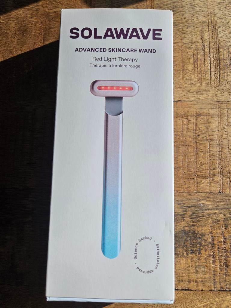 Solawave red light therapy wand rood licht, Ophalen of Verzenden, Nieuw