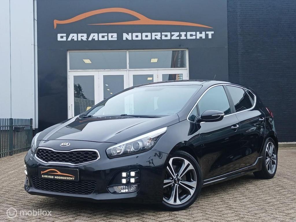 Kia Cee'd 1.0 GT-Line 120 PK NAVIGATIE, Voorwielaandrijving, Stof, Gebruikt, Zwart