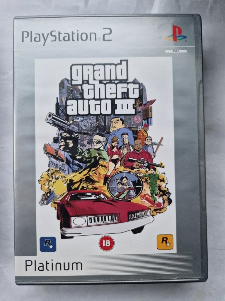 GRAND THEFT AUTO III, Gebruikt, 1 speler, Racen en Vliegen, Ophalen of Verzenden