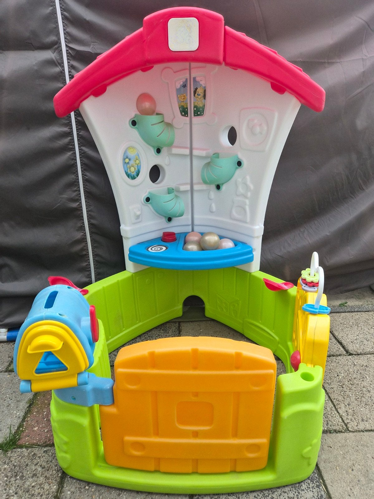 Ballen Speelhuis met activiteitencentrum Zie alle foto's!, Kinderen en Baby's, Ophalen, Kunststof