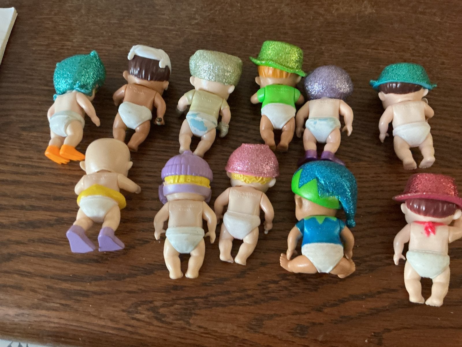 Set van 11Headstart China mini babypoppen, Kinderen en Baby's, Speelgoed | Poppen, Ophalen of Verzenden, Gebruikt, Babypop