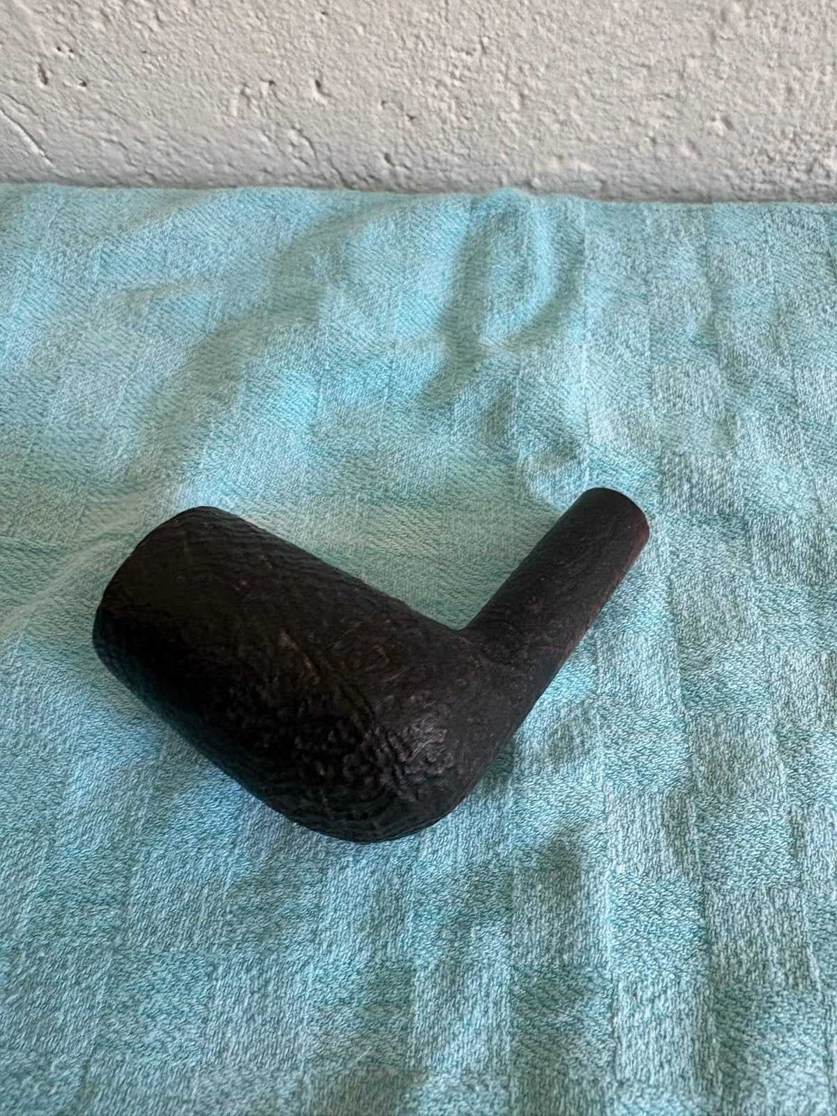 Vintage Zwarte Pijp - Uniek Verzamelobject, Antiek en Kunst, Ophalen