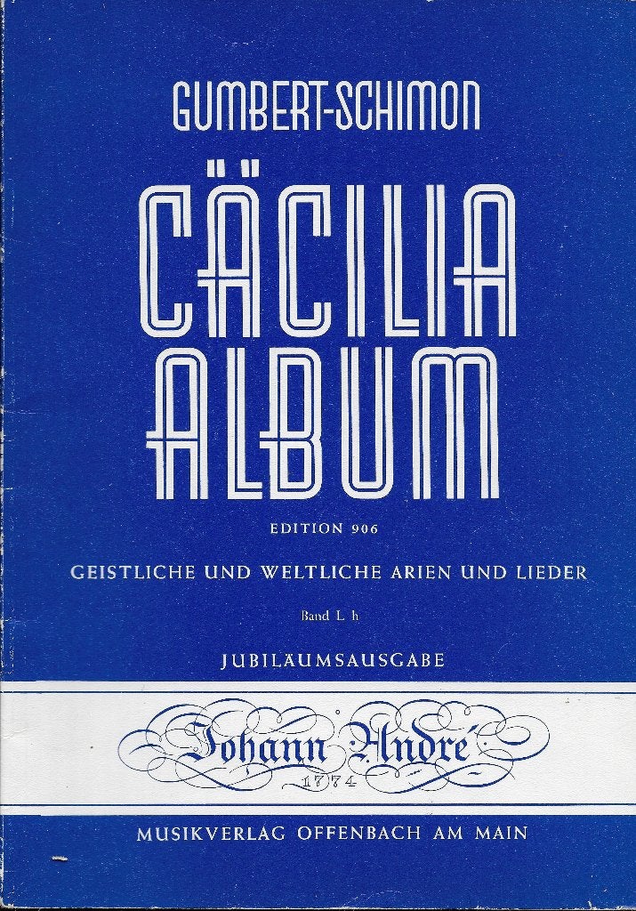 Bo296 bladmuziek cacilia album voor piano band l h, Muziek en Instrumenten, Bladmuziek, Gebruikt, Klassiek, Ophalen of Verzenden